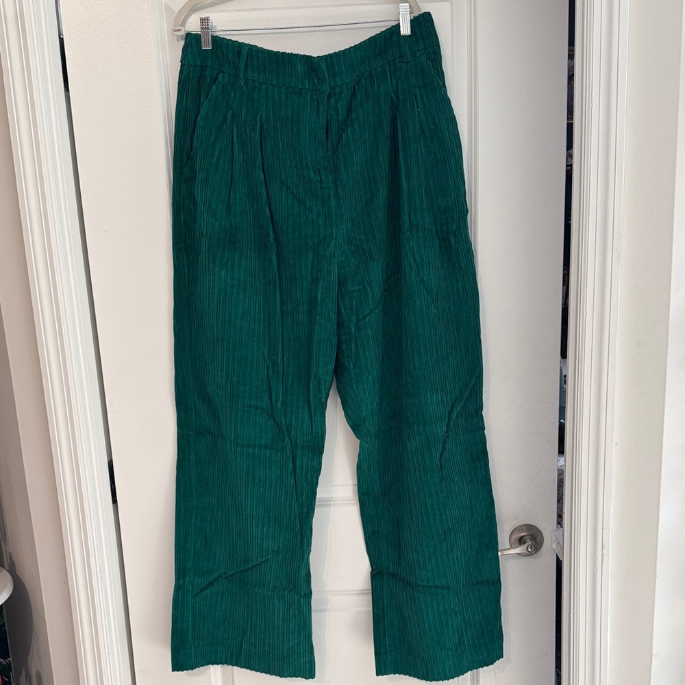 FARM Rio Vibrant Teal Wide Leg Pants